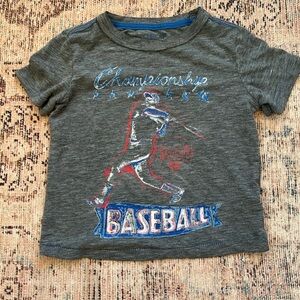 Cherokee Gray Championship Baseball Tee